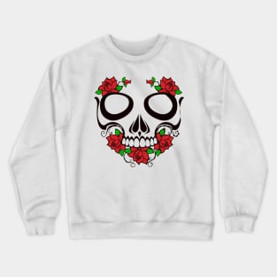 Rose Skull Crewneck Sweatshirt